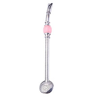 Straws Spoon with Filter Straw Shaker for Yerba Mate Tea, Coffee, Lemonade, Juice, Smoothies, Cocktails