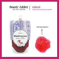 Mặt Nạ Nhật Bản relavel. Raspberry Vinegar, Dành Cho Da Mất Ẩm Và Tiết Nhiều Bã Nhờn, Dưỡng Ẩm, Làm Sạch, Kháng Khuẩn Gây Mụn Nhờ Dầu Vỏ Chanh Và Tinh Chất Tràm, Nhiều Tinh Chất, Collagen, HA