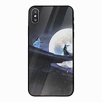Ốp điện thoại kính cường lực cho máy iPhone XS - Trước trận chiến MS ABSDANH009