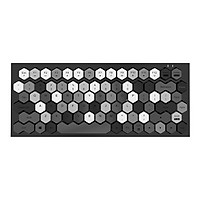 Mofii Phoneix Wireless BT Keyboard Mixed Color 83 Key Mini Portable Girls Keyboard for Phone/Tablet/Laptop White