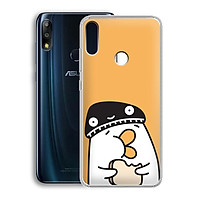 Ốp lưng dẻo cho điện thoại Zenfone Max Pro M2 - 01219 7901 DUCK04 - Hàng Chính Hãng