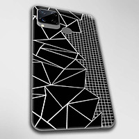 Ốp lưng dành cho Realme C11, Realme C12, Realme C15, Realme C17 mẫu Mảnh vỡ đen