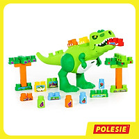 Bộ Đồ Chơi Khủng Long Bạo Chúa Dinosaurus 30 Chi Tiết, Đồ Chơi Giáo Dục Châu Âu, An Toàn, Siêu Bền Cho Bé - Polesie Toys 67807