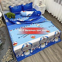 Ga trải giường 1m 1m2 1m4 1m5 1m6 1m8 cotton poly-doremon tem thư