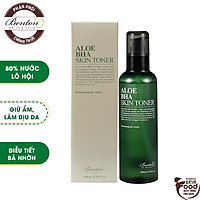 Nước Hoa Hồng Dưỡng Cân Bằng, Dưỡng Ẩm, Giảm Da Chết Chiết Xuất lô Hội Benton Aloe BHA Skin Toner 200ml