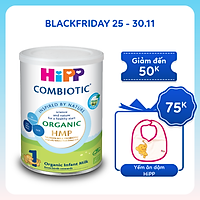 Sữa bột công thức HiPP 1 Organic Combiotic 350g