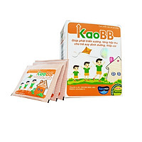 Thực phẩm bảo vệ sức khỏe KaoBB hộp 16 gói- Bổ sung Canxi, Magie, Vitamin D3, Kẽm và những dưỡng chất thiết yếu Giúp tăng cường hấp thu chất dinh dưỡng,giúp phát triển xương cho trẻ
