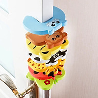 Miếng Xốp Chặn Cửa Hình Con Thú Xinh Xắn, An Toàn Cho Trẻ Nhỏ - TẶNG 1 KHẨU TRANG XÔ