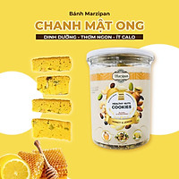 Bánh ăn kiêng Marzipan không đường hỗn hợp hạt dinh dưỡng VỊ RAU CỦ QUẢ TƯƠI Việt Nam - Biscotti Cao cấp