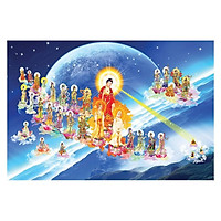 Tranh Phật Giáo Tây Phương Tiếp Dân 557
