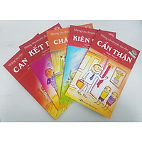 Combo Những Câu Chuyện Đạo Đức: Can Đảm + Kết Bạn + Chăm Chỉ + Kiên Nhẫn + Cẩn Thận