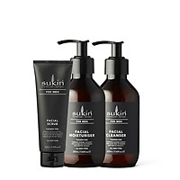 Bộ Dưỡng Da Toàn Diện Cho Nam 1 Sữa Rửa Mặt For Men Cleanser 225ML & 1 Kem Dưỡng For Men Moisturiser 225ML & 1 Kem Tẩy Tế Bào Chết For Men Facial Scrub 125ML