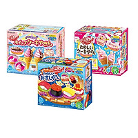 Combo 3 hộp kẹo sáng tạo popin cookin đồ chơi ăn được : sushi + cơm bento + làm kem