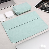 Bao da, túi da, cặp da chống sốc cho macbook, laptop, surface kèm ví đựng phụ kiện