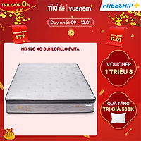 Nệm lò xo Dunlopillo Evita đàn hồi cao - Công nghệ túi lò xo Micro Ultra Coil Pocket giúp giảm lan truyền chuyển động