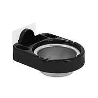 Ash Cylinder Holder Portable stainless steel Wall Mount Cigaret Smoke Ashtray Storage Cup for toilet Home Office Holder