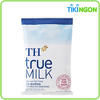 Bịch Sữa Tươi Tiệt Trùng Có Đường TH True Milk 220ml