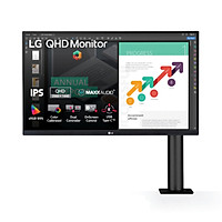 Màn hình LG 27QN880-B 27 inch QHD (2560x1440) 5ms / 75Hz / IPS / HDR10 / AMD FreeSync / USB Type-C / Maxx Audio (5W) - Hàng Chính Hãng