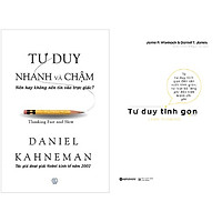 Combo Sách Tư Duy Tinh Gọn + Tư Duy Nhanh Và Chậm