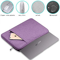 Túi Đựng Laptop Huawei MateBook D14 D15/Onor MagicBook 14 15/MateBook Pro 16.1 Chống Bụi Di Động màu Trơn Túi Máy Tính