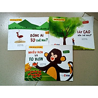 Combo 3 cuốn Cùng Bé Học So Sánh