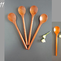 Muỗng gỗ cán dài/Thìa gỗ/ Thìa cafe/ Nhíp gỗ/ Thìa lấy mật ong đa năng, tiện dụng, thân thiện môi trường