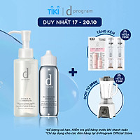 Combo Tinh Chất Chống Nắng d program 40ml và Dầu Tẩy Trang d program 120ml