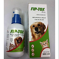 FIPTOX spray diệt bọ chét, ve, chấy, rận ở chó mèo