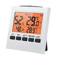 Máy Đo Độ Ẩm Nhiệt Độ Không Dây Màn Hình Kỹ Thuật Số LCD