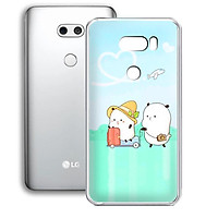Ốp lưng dẻo cho điện thoại LG V30 - 01253 7880 LOVELY08 - Hàng Chính Hãng