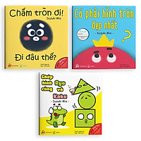 Sách Ehon - Combo 3 cuốn Điều kỳ diệu của hình khối - Ehon dành cho bé từ 0 - 6 tuổi - Giúp bé tưởng tượng về hình học
