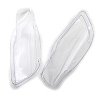 Headlight Lens Cover Clear Headlamp Lens Plastic Shell Cover Headlight Assembly for Audi A4 B7 2005-2008 (1 Pair Left