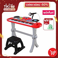 Đàn Organ Kèm Mic Và Bàn DJ Winfun 2068