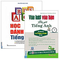 Combo Học Đánh Vần Tiếng Anh + Vừa Lười Vừa Bận Vẫn Giỏi Tiếng Anh (Bộ 2 Cuốn)