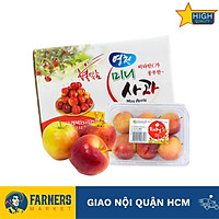 Táo Ruby mini Hàn Quốc (Hộp 400G) | Táo mini có kích thước khá nhỏ, có vị ngọt dịu pha chút chua nhẹ đặc trưng, mùi thơm dịu.