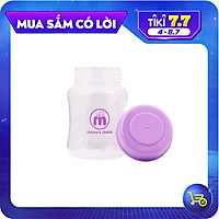 Bình trữ sữa cổ rộng Mama's Choice 180ml | Bình sữa đa năng cho mẹ và bé | Đựng sữa mẹ, sữa bột cho bé | Hàng chính hãng