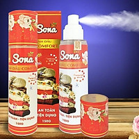 Xịt Thơm Quần Áo SoNa, Xả Vải Khô 150ml