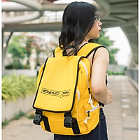 Balo Đi Học Midori- Laptop - Thời Trang - Nữ - Chống Nước -Vàng- Hồng