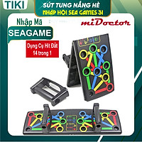Dụng Cụ Hít Đất Chống Đẩy – Đa Dạng 14 Bài Tập – Nhiều Nút 14 in 1 – Dụng Cụ Chống Đẩy Chính Hãng miDoctor