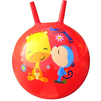 Fisher Price Toy children's toy ball baby jumping ball 40cm (red donated inflatable foot pump) F0704H