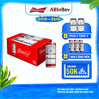 Thùng 24 Lon Bia Budweiser (330ml / Lon)
