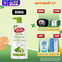 Sữa Tắm Lifebuoy Detox Và Sạch Sâu Khỏi Bụi Mịn Pm2.5 Detox Bảo Vệ Khỏi Vi Khuẩn Gây Mụn Cơ Thể Matcha & Khổ Qua Chai 800G