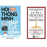 Combo 2 Cuốn Sách:  Hỏi Thông Minh Đáp Cực Đỉnh + Tư Duy Tích Cực Để Thành Công