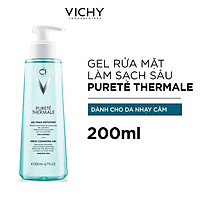 Gel Rửa Mặt Làm Sạch Sâu Vichy Purete Thermale Fresh Cleansing Gel 200ml
