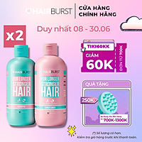 Combo 2 Set gội xả HAIRBURST kích thích tóc mọc dài hơn chắc khỏe hơn 350ml/chai