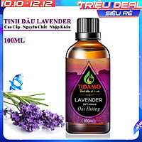 Tinh Dầu Oải Hương Nguyên Chất 100ML, Tinh Dầu Lavender Xông Phòng Giúp Thư giản, Khử Trùng Và Bảo Vệ Sức Khỏe