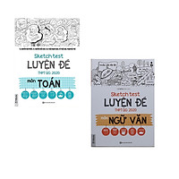 Bộ đôi Sketch Test Luyện Đề THPT QG 2020: Toán – Văn kèm 50 đề thi thử