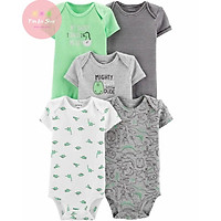 Set 5 Body chip (chọn mẫu) Bodysuit Carter’s xuất dư cho bé 0-24m (Hàng A) Chất mềm mát