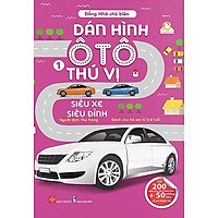 Bố dán hình mang lại nhiều kiến thức bổ ích: Dán hình ô tô thú vị – Siêu xe siêu đỉnh</sp