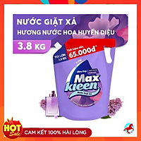 Túi Nước Giặt Xả MaxKleen Hương Nước Hoa Nắng 2.4kg